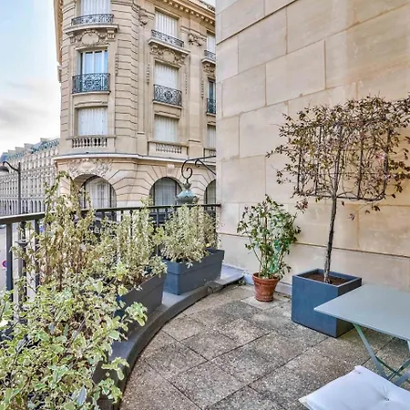 Elegant T2 Avec Terrasse Proche De La Tour Eiffel Apartment *